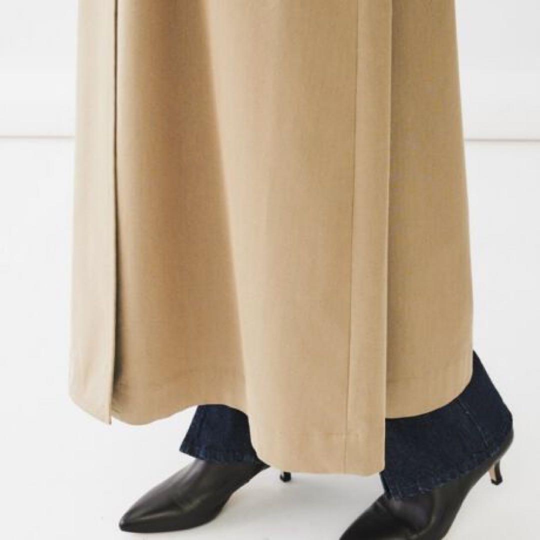 25SS 新品タグ付　アンタイトル　ギャバトレンチコート　定価74,800円