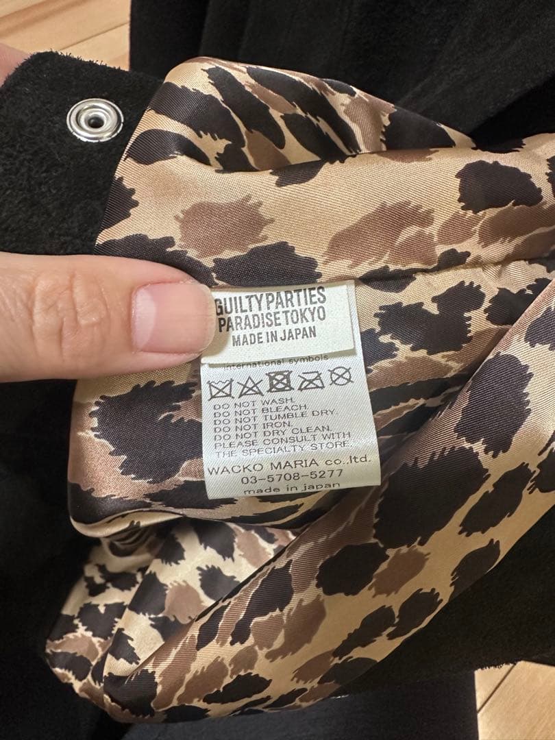 ワコマリア　レザートラッカージャケット　　23SS