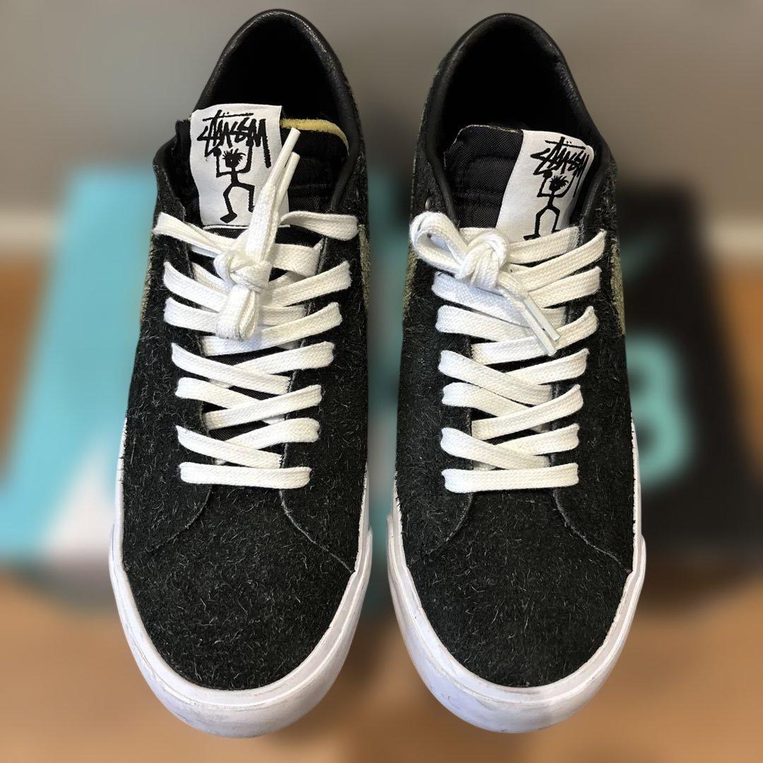 靴 STUSSY NIKE SB BLAZER 28cm