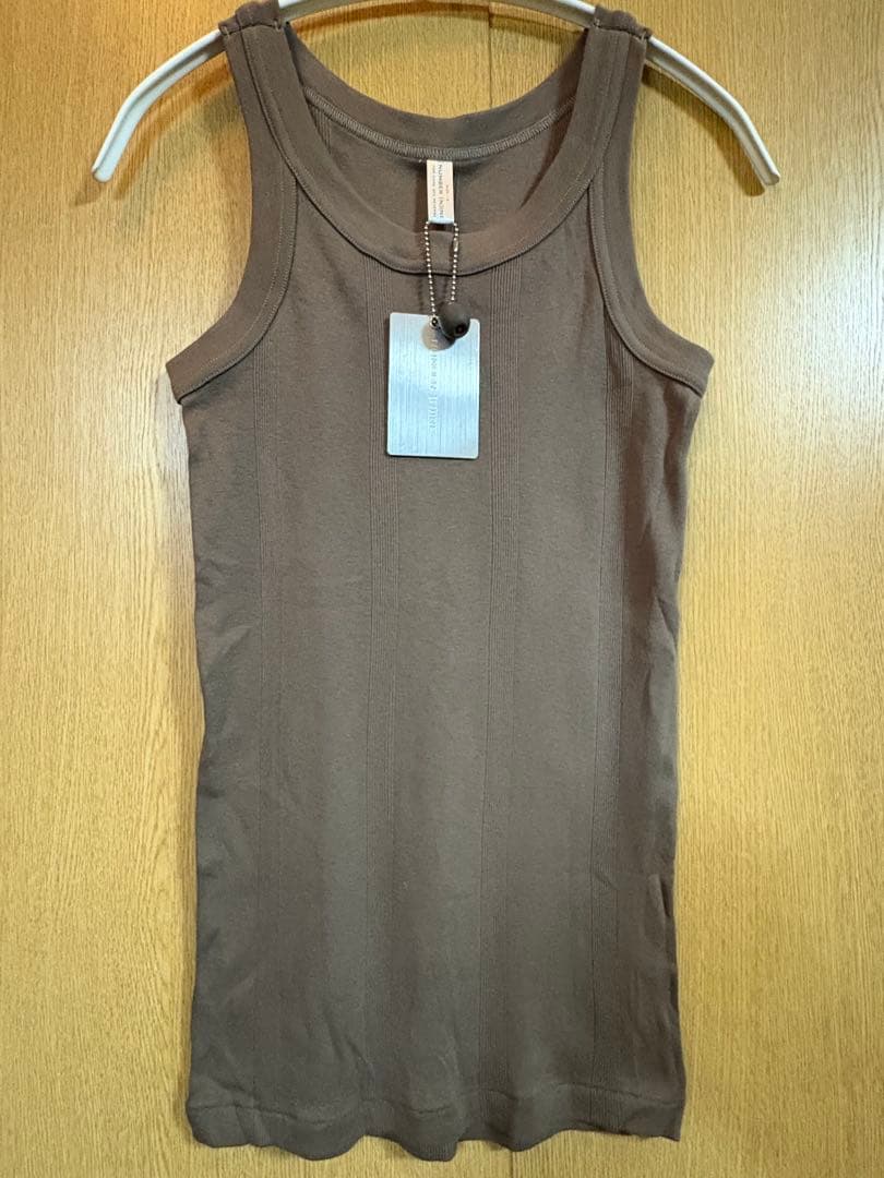 アーカイブ　ナンバーナイン 02AW ジョージ期　針抜きリブタンクトップ　新品