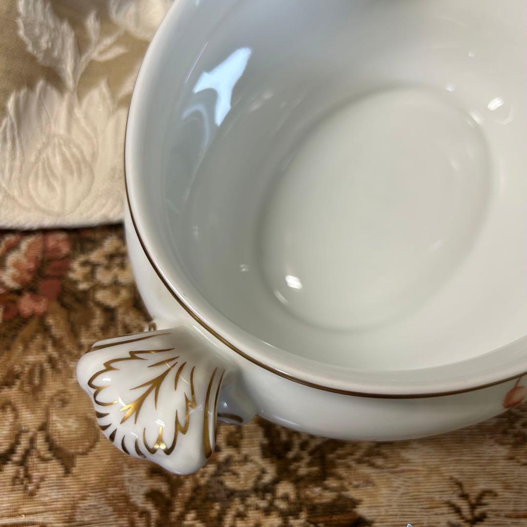 ドイツ製 Hutschenreuther 美しいfleur❁大きなスーピエール