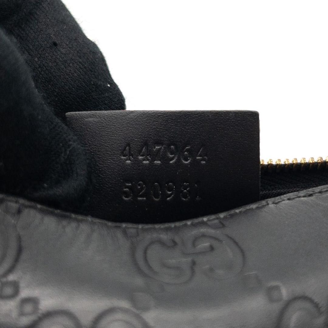 【極美品】GUCCI ケース　グッチシマ　小銭入れ　黒