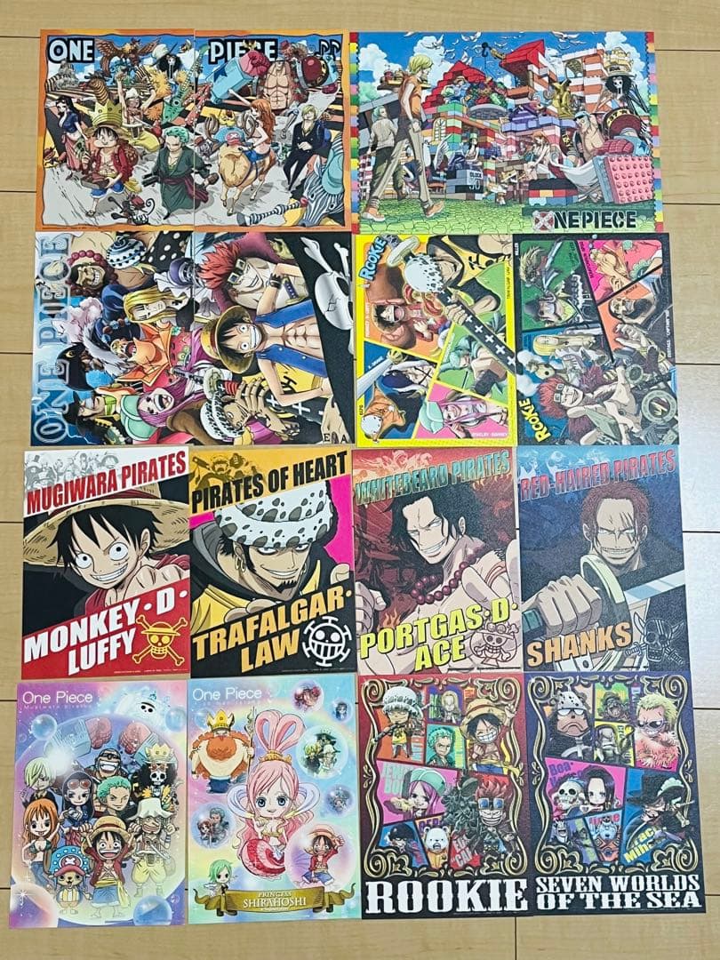 ワンピース ビジュアルアートファイル 2012 ONE PIECE ルフィ レア