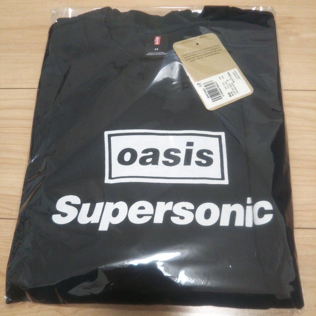 サトシ様 oasis × Levi's ロングスリーブ バンド T ブラック M