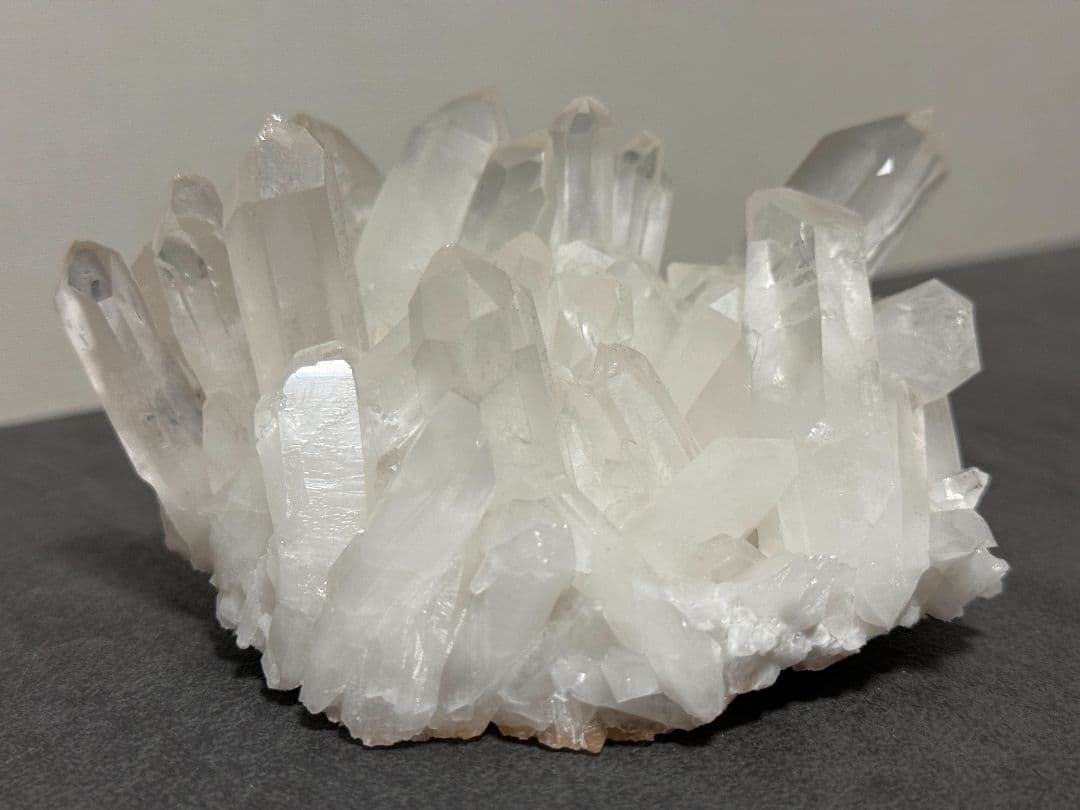 【浄化・純真】ヒマラヤ産 白水晶 クラスター