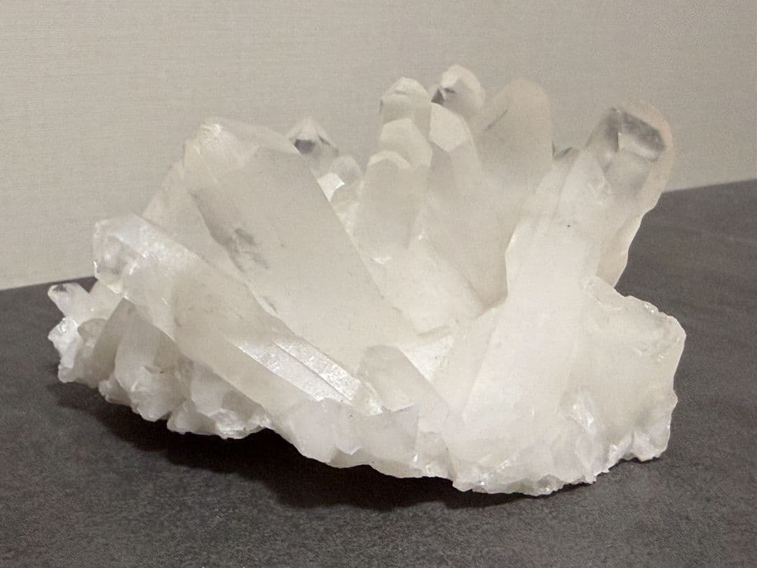 【浄化・純真】ヒマラヤ産 白水晶 クラスター