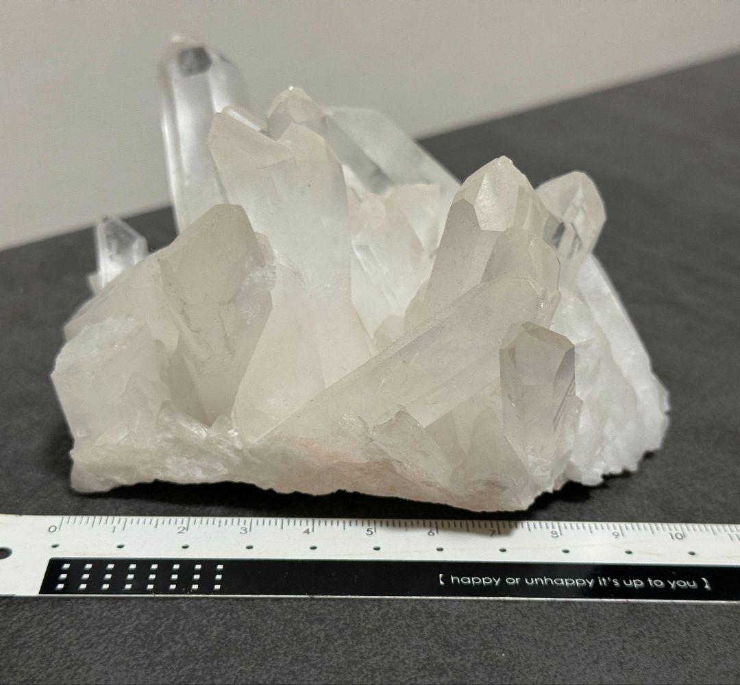 【浄化・純真】ヒマラヤ産 白水晶 クラスター