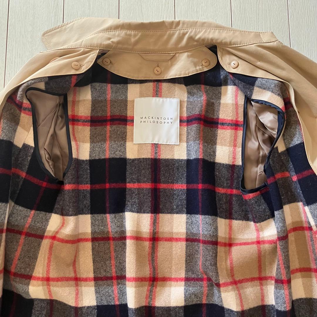 マッキントッシュフィロソフィー ライナー付きトレンチコート