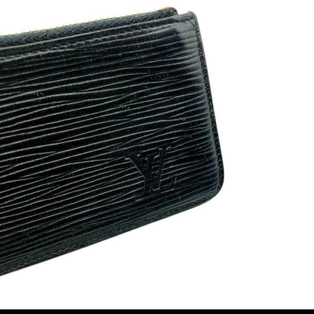 LOUISVUITTON✨ケース　ポシェットクレ　ブラック　エピ　小銭入れ