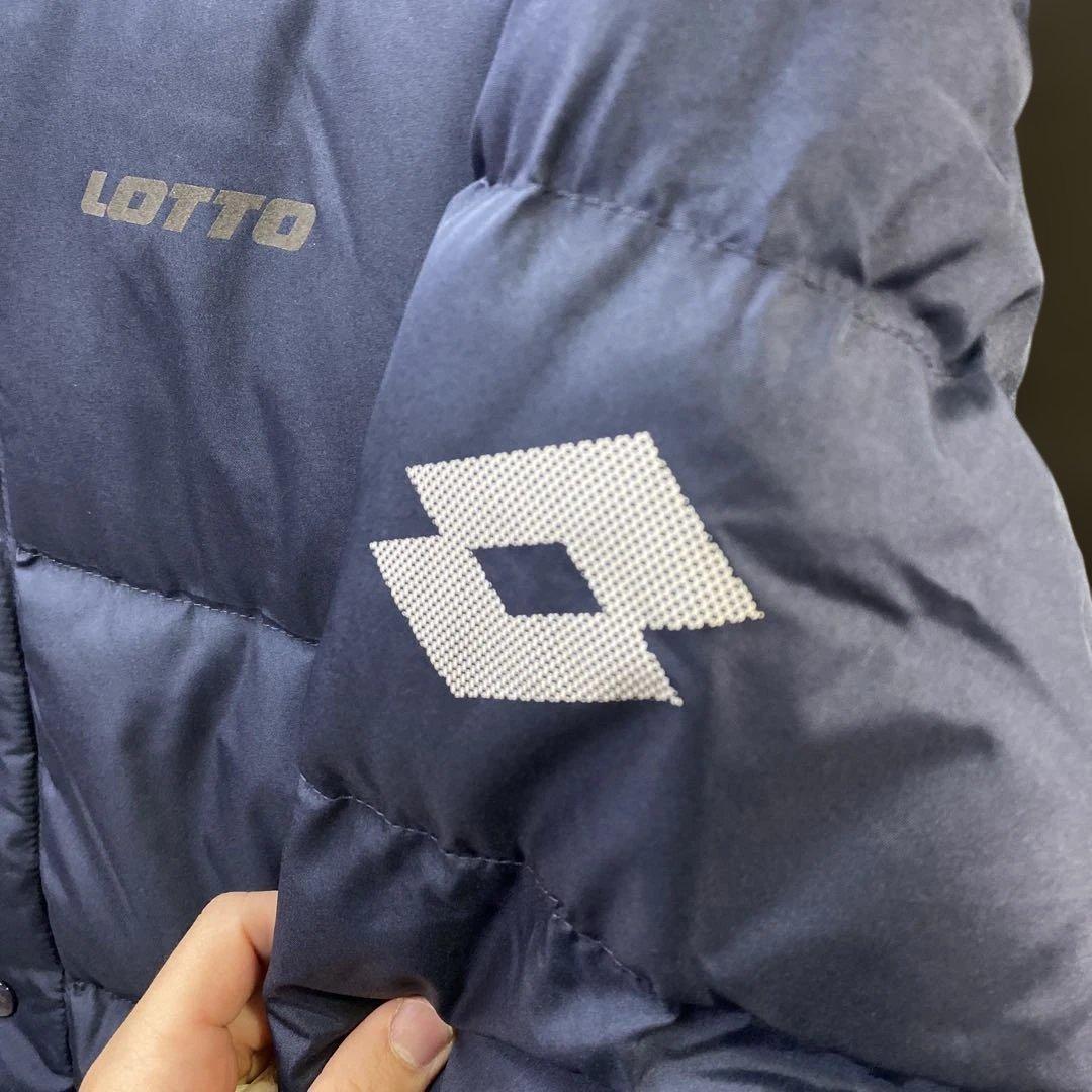 【新品】Lotto ベンチコート　ネイビー　LL