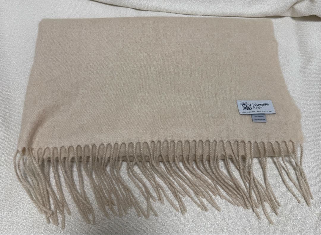 Johnstons カシミヤ100% 大判　ストール　ジョンストンズ