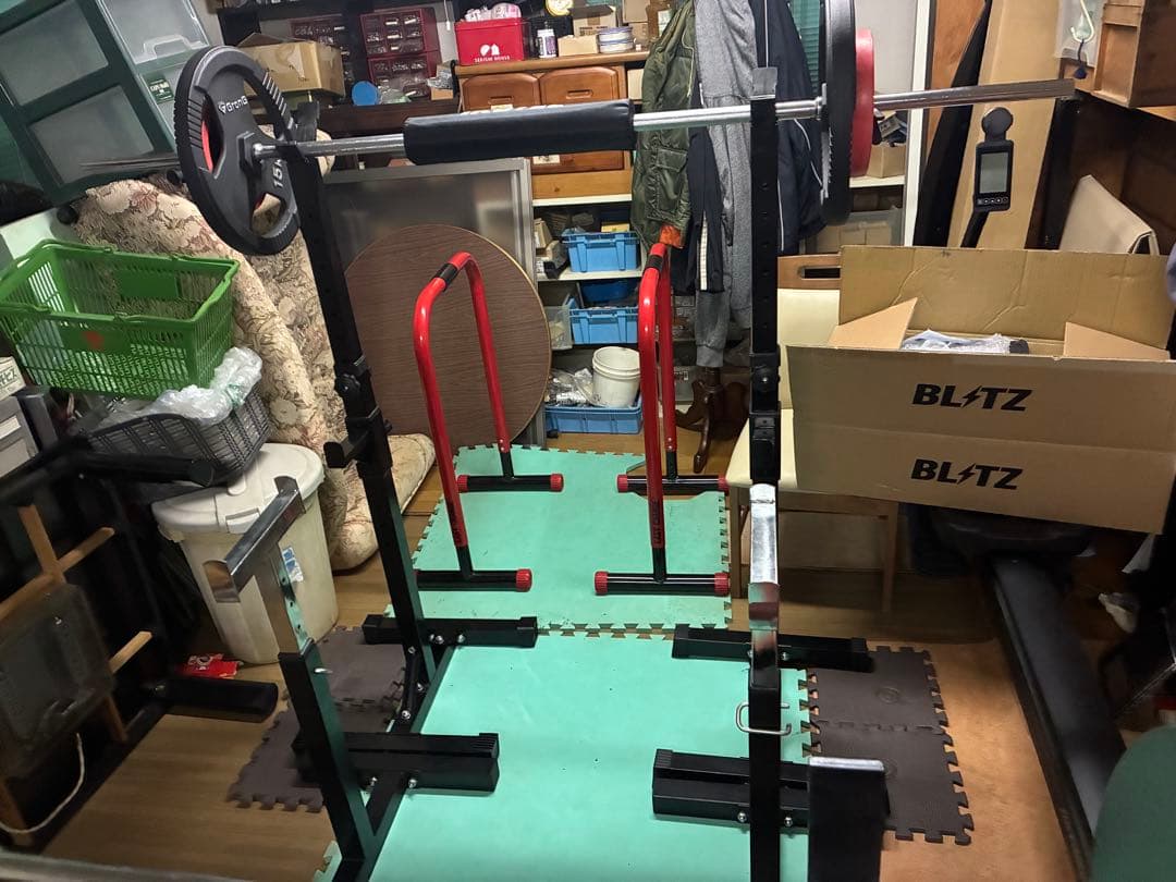 【セット価格】ベンチラック(分離型) ＋ セーフティーバー