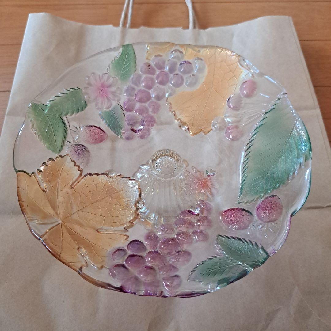 フルーツデザイン ガラス皿