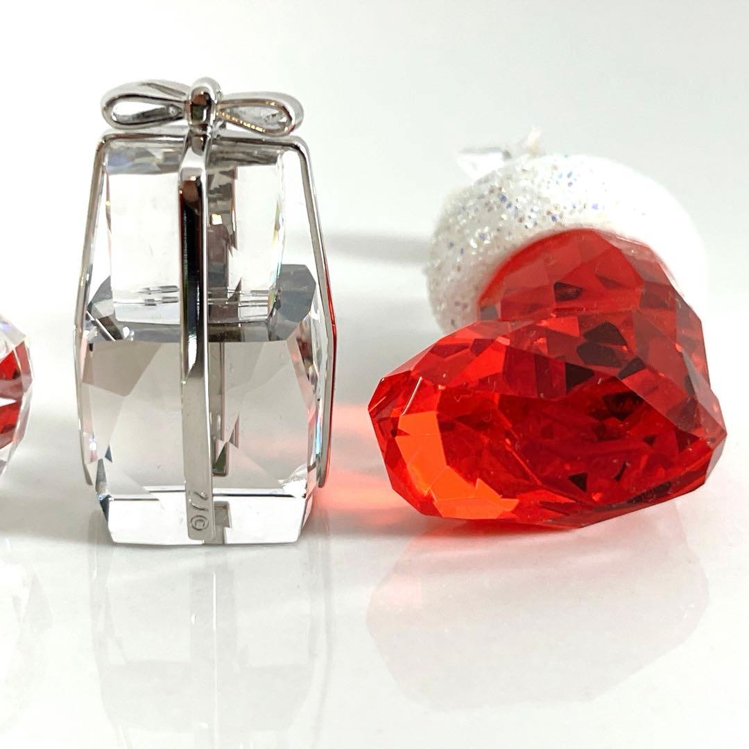 SWAROVSKI スワロフスキー　クリスマスオーナメント クリスタル4set