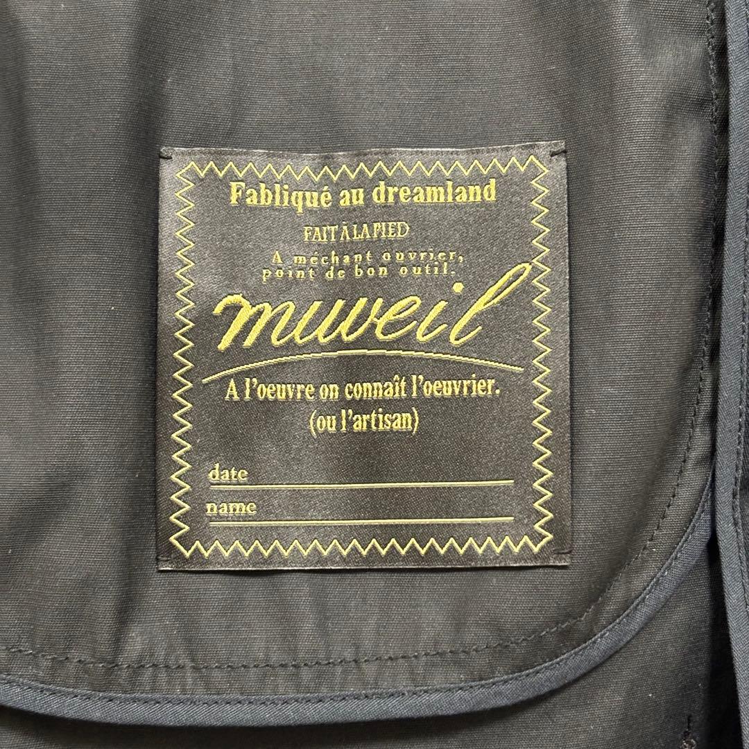 MUVEIL　花ビジュー　ドット　トレンチコート スプリング　38 M 