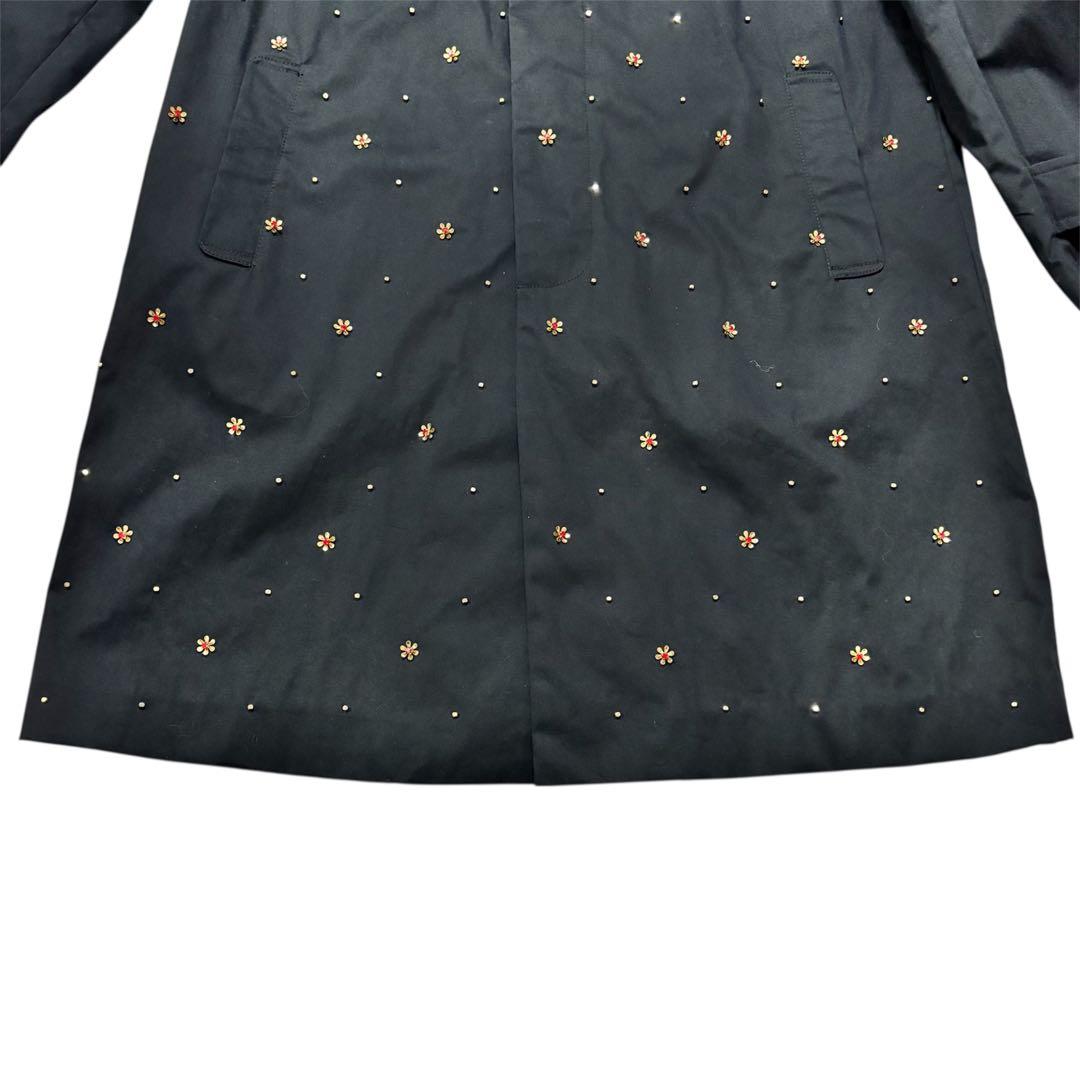 MUVEIL　花ビジュー　ドット　トレンチコート スプリング　38 M 