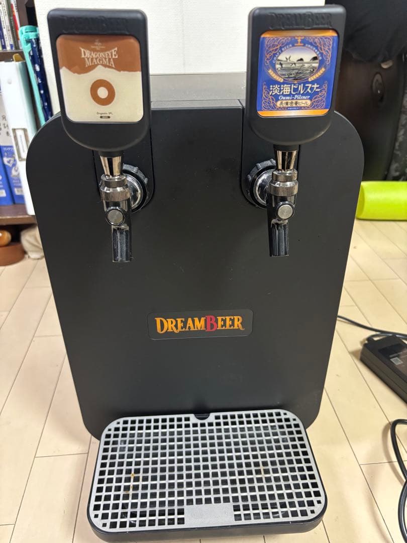 DREAM BEER ビールサーバー 2タップ ブラック