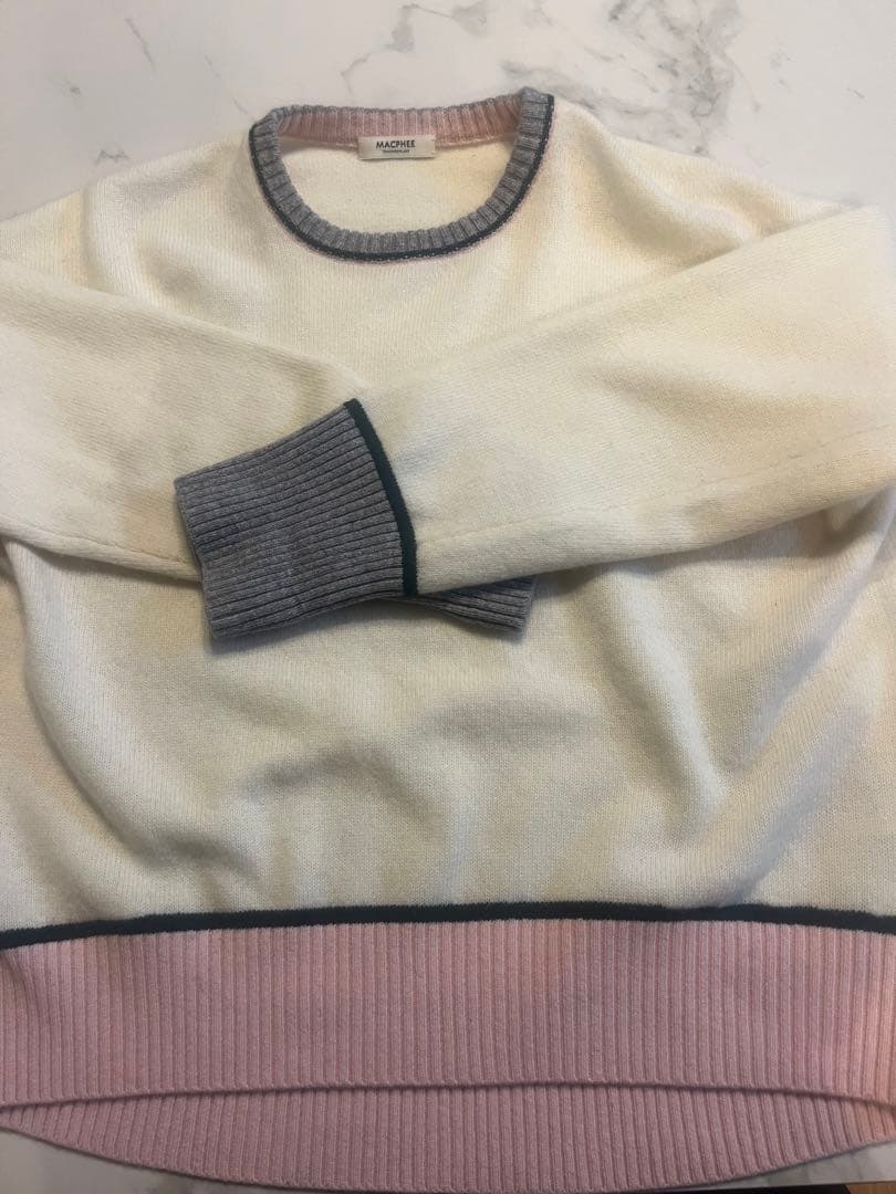 NZ LAMBS クルーネックプルオーバー　Sサイズ