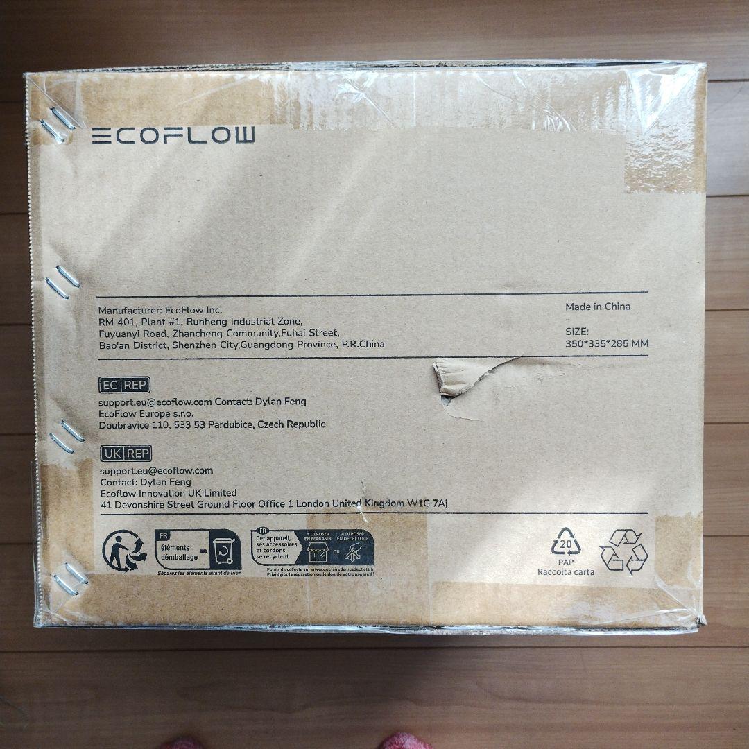 新品未使用 EcoFlow  2 Pro 768Wh ポータブル電源