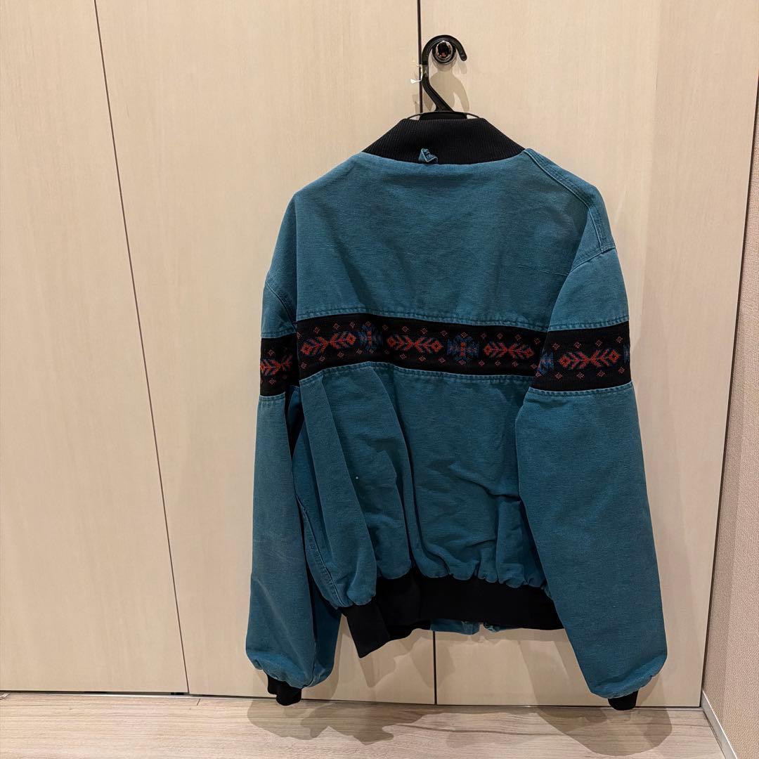 90s carhartt santafe jacket ネイティブ柄