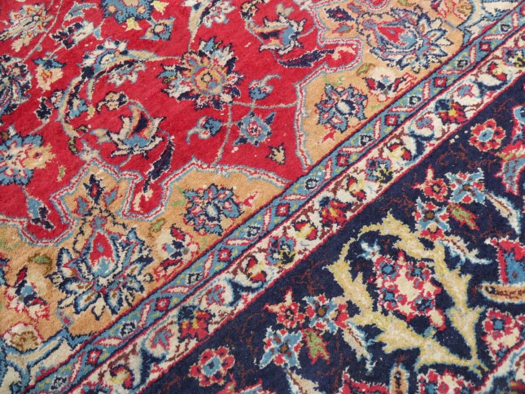 大判　ペルシャ絨毯　373×270cm　イラン産　手織り