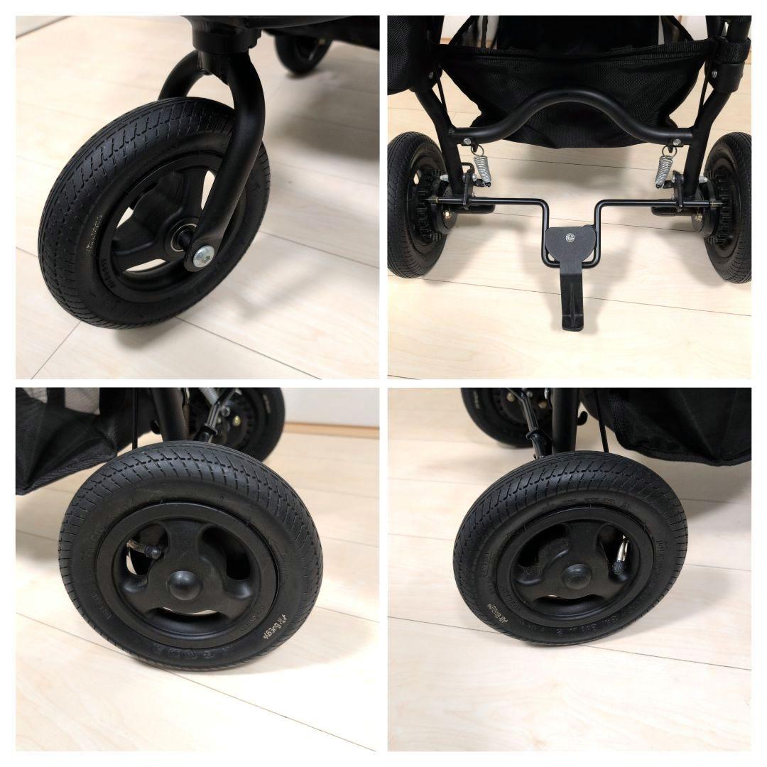 エアバギー ココ 空気入付 カーキ 三輪 ブレーキ ベビーカー