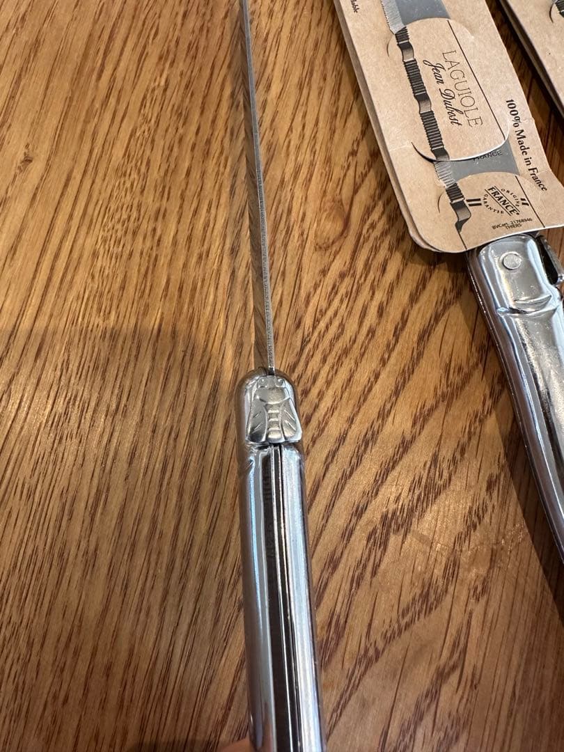 【新品】Laguioleラギオール ステンレステーブルナイフ 5本セット