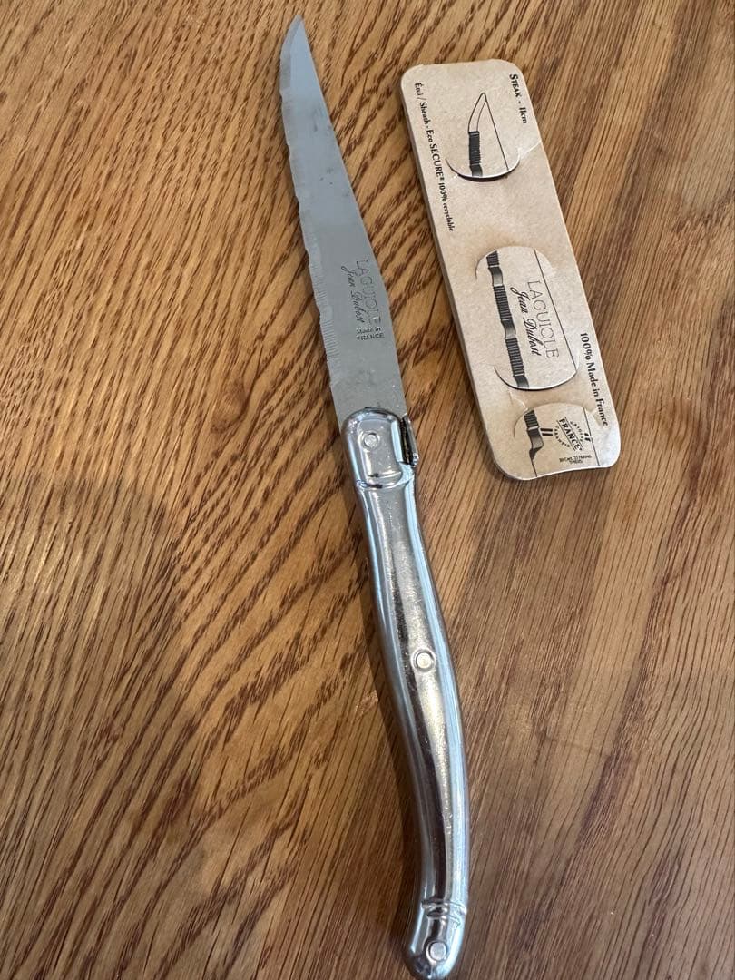 【新品】Laguioleラギオール ステンレステーブルナイフ 5本セット