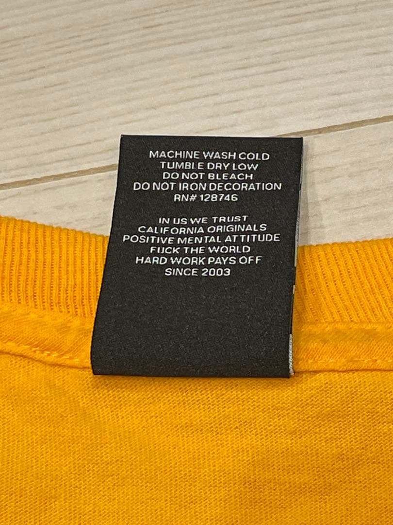 slipknot REBEL8 コラボ ロングスリーブTシャツ オレンジ XL