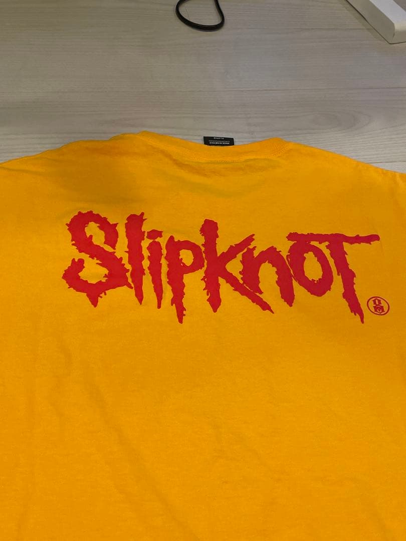 slipknot REBEL8 コラボ ロングスリーブTシャツ オレンジ XL