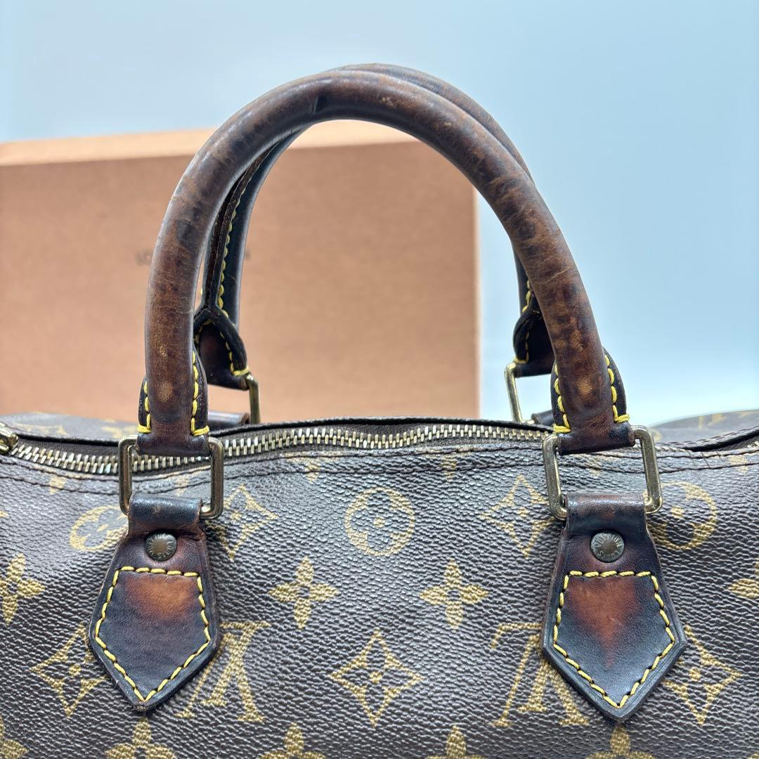 LOUIS VUITTON スピーディ 30 モノグラム ハンドバッグ