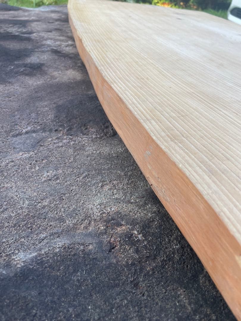 無加工　一枚板　テーブル　約、縦115cm×横71cm