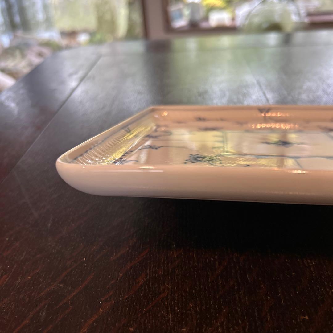 ロイヤルコペンハーゲン　ブルーブルーテッド　スクエアプレート