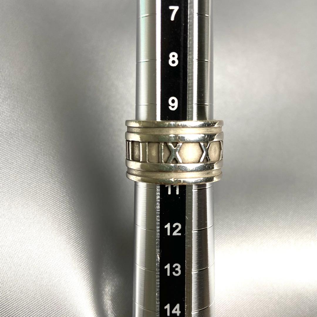 ティファニー　アトラスワイドリング　925 シルバーリング　10号