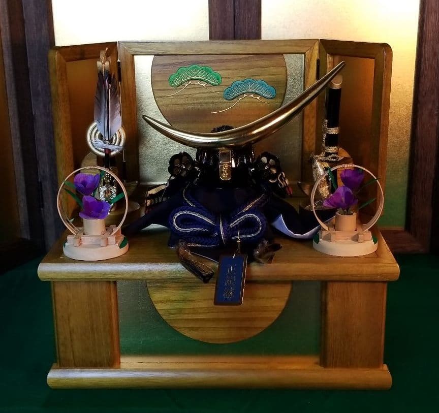 五月人形　伊達兜セット