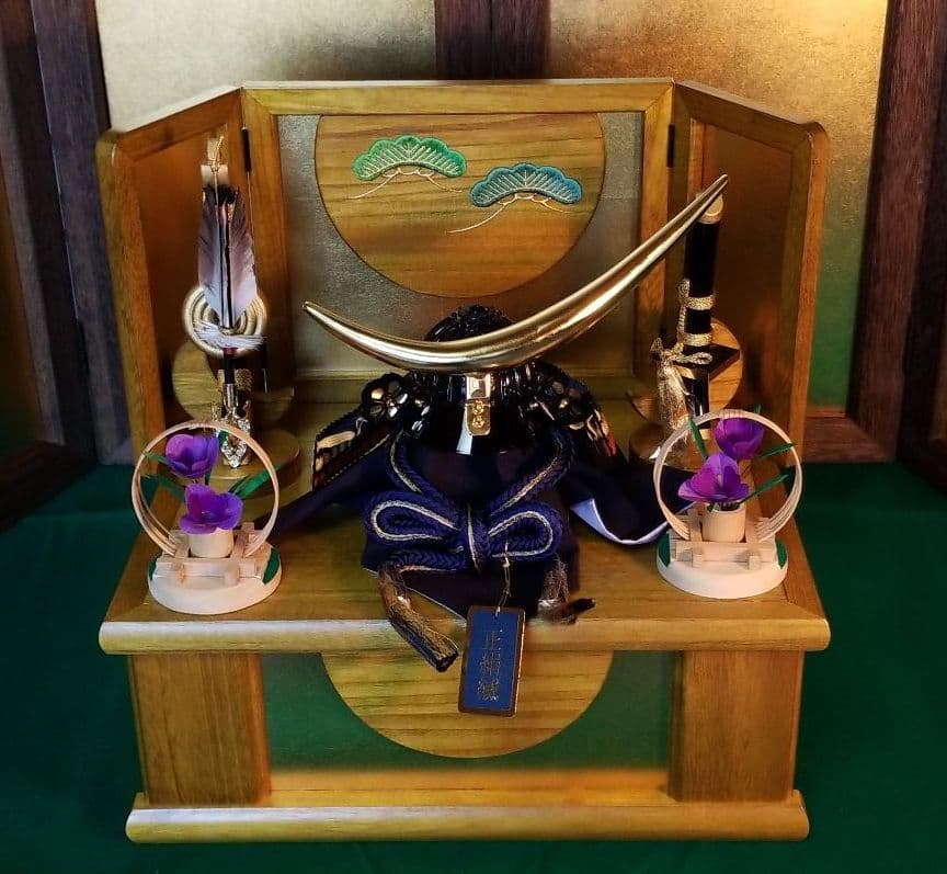 五月人形　伊達兜セット