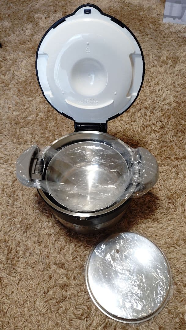 未使用 THERMOS 保温調理鍋KBB-1600 1.6L ステンレスブラック