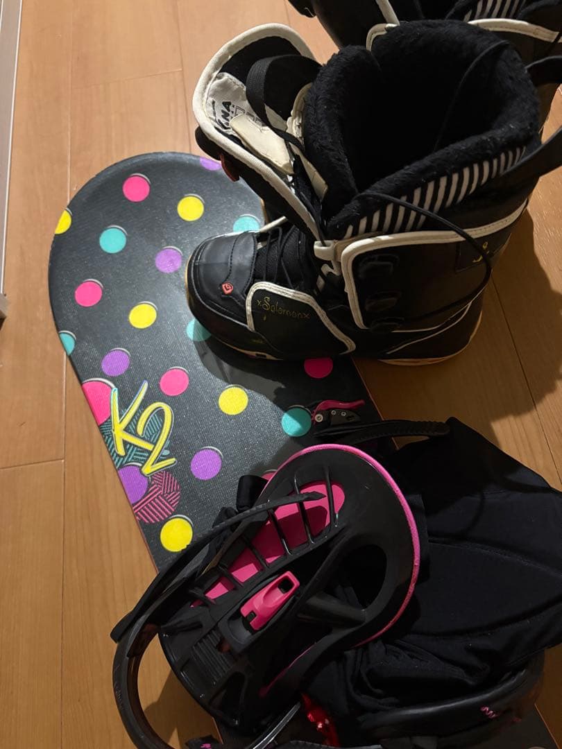 K2 スノーボード　サロモン　ブーツ