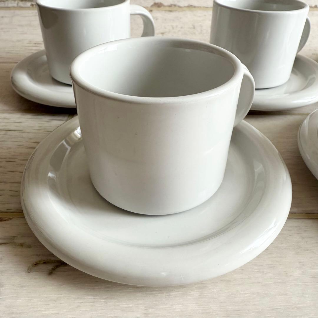 イ*イ様 オールドノリタケ NT ホワイトシリーズ ストーンウェア カップ＆ソー