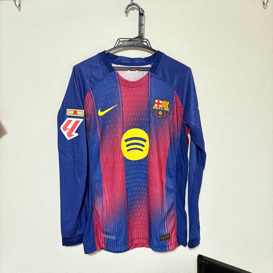 ペドリ ホームユニフォーム バルセロナ 25-26 新品 長袖　L