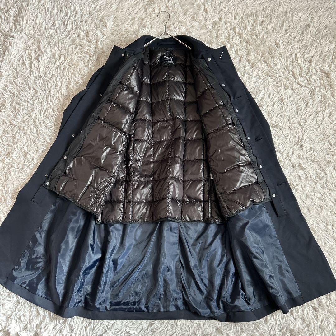 美品⁂タイオン⁂メルローズ⁂ダウンライナー付ステンカラーコート　3way XL