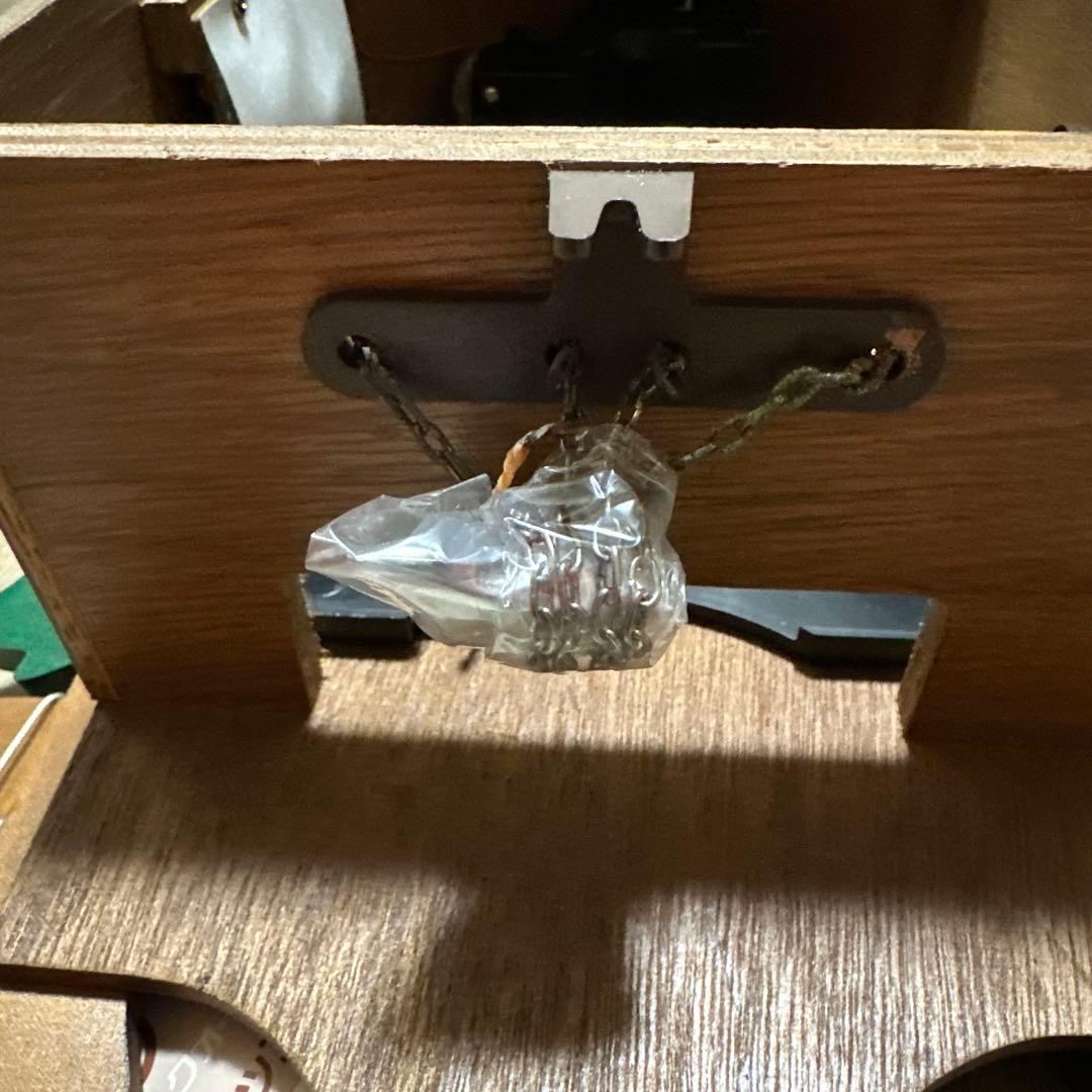 ケ*ン様 昭和レトロの可愛い木製鳩時計！しかも何と新品未使用です！！