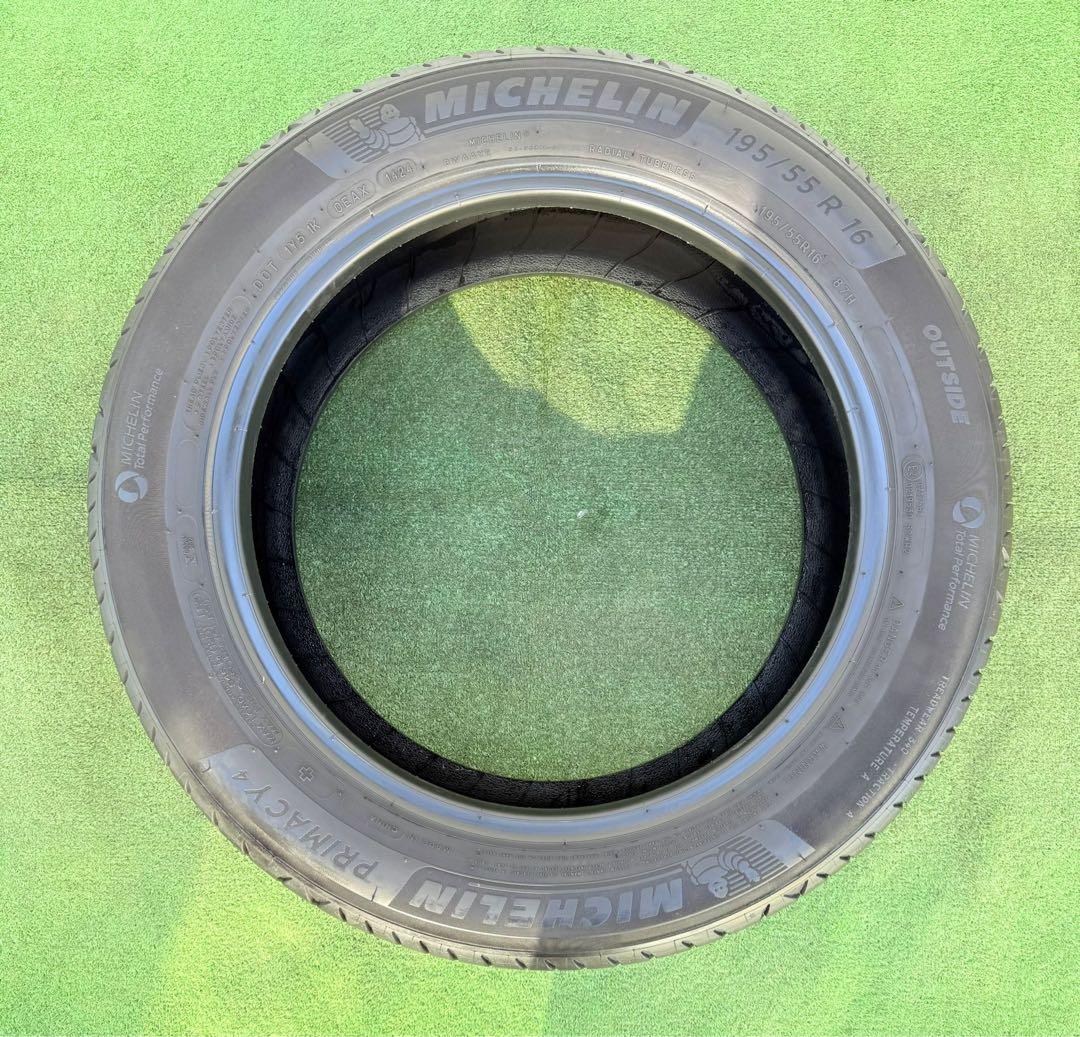 ミシュラン プライマシー4．195/55R16.24年製．4本セット