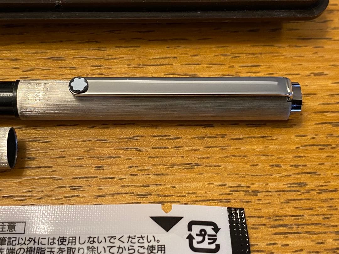 【未使用に近い・極美品】MONTBLANC モンブラン 2色ボールペン Sライン