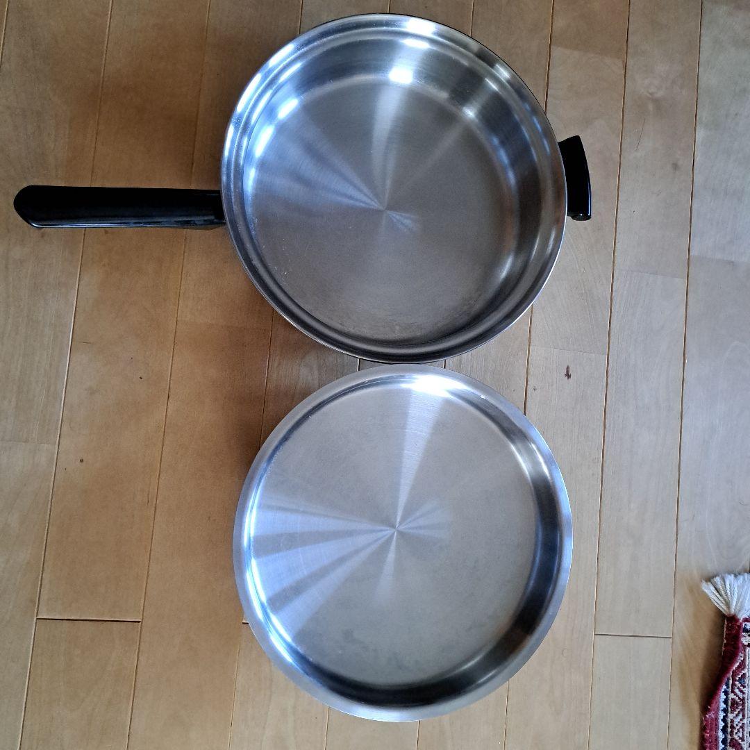 人気商品。アムウェイ人気の大フライパン。IHかインダクションお持ちの方へお勧め