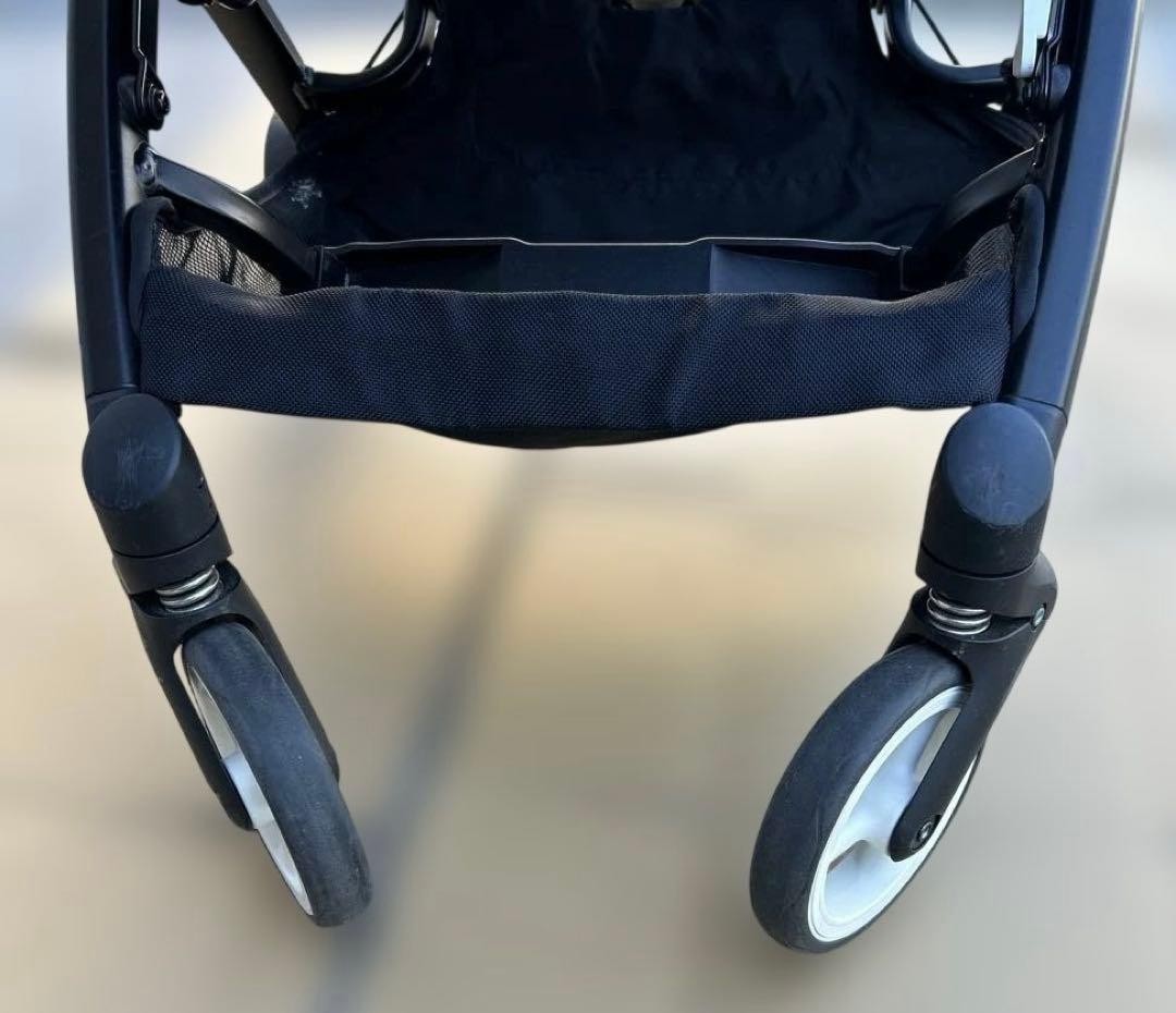 サイベックスリベル 折りたたみ式ベビーカーブラック（バンパーバー付)