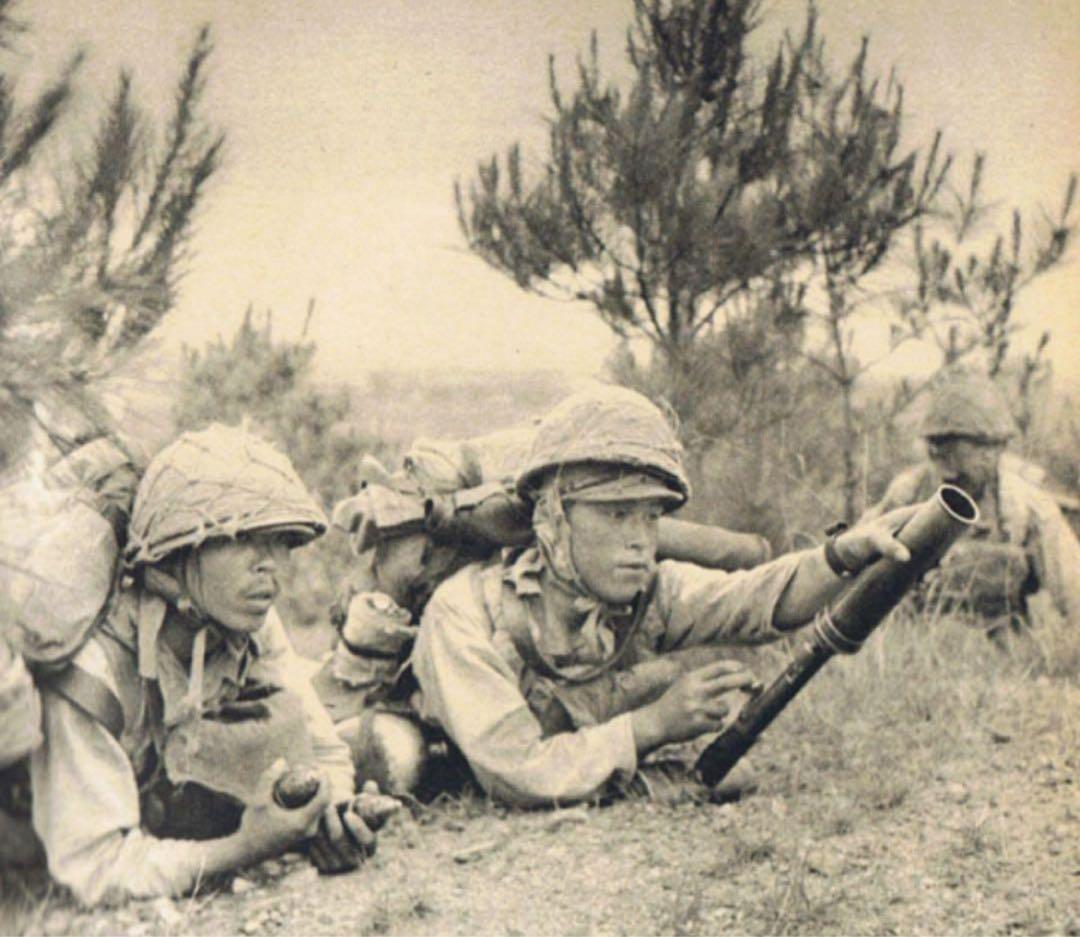 ★日本軍 八八、八九式重擲弾筒弾嚢セット（廉価版、複製品）帝国陸軍　海軍陸戦隊