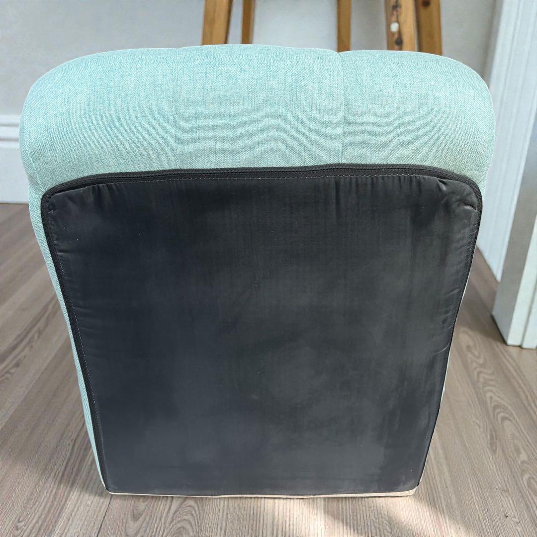 ✨未使用級✨Piglet CHIBIローソファ ブルー 座椅子 リクライニング