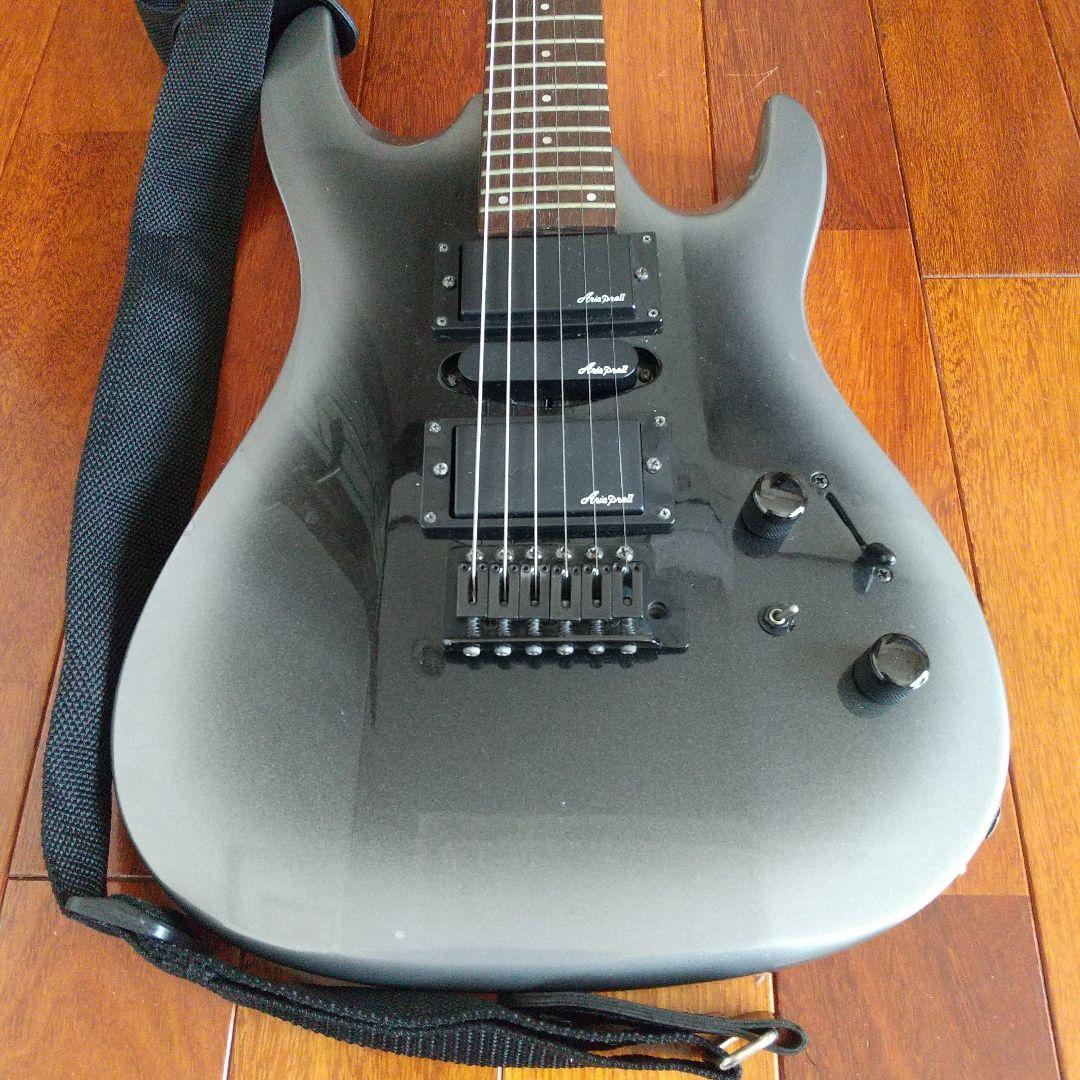 アリアプロ 2 エレクトリックギター メタリックグレー