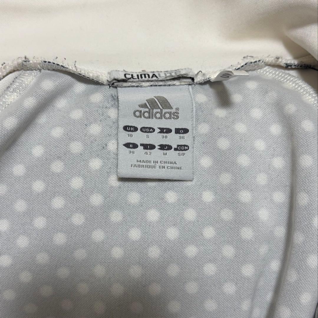 adidas アディダス　ジャージ　サイズM トラックジャケット　ドット柄　古着